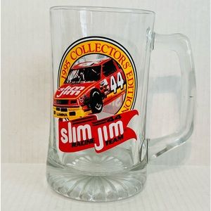 Slim Jim Racing Team NASCAR 1995 Collector’s Edition No 44 Glass Mug